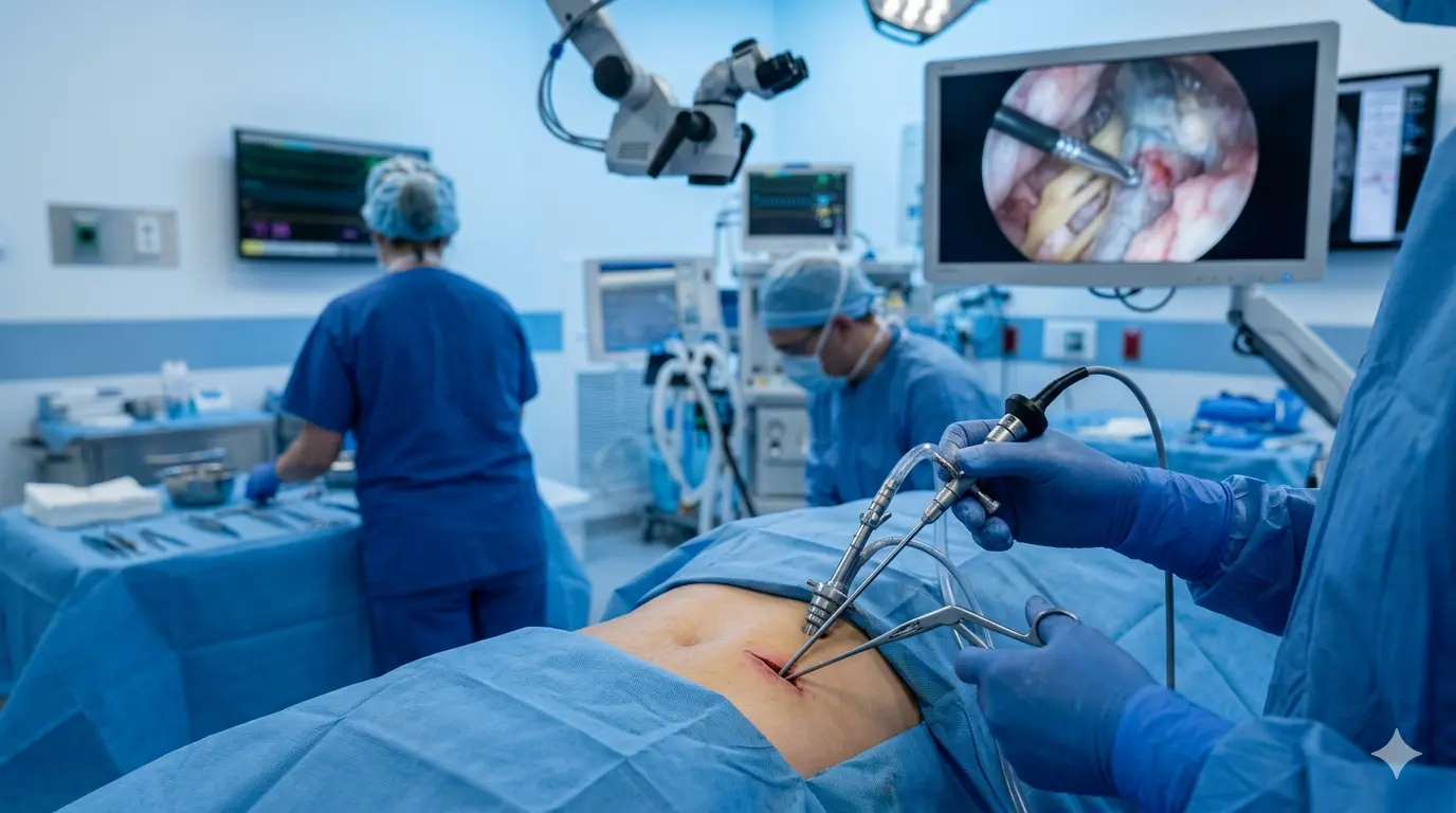 Cirurgia endoscópica de coluna minimamente invasiva — hérnia de disco e estenose